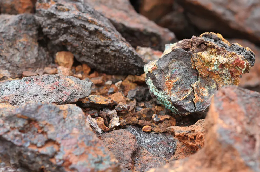 Copper concentrate beneficiation product